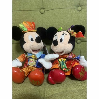 ディズニー(Disney)の40周年　グランドフィナーレ ポージープラッシー ミッキー　ミニー(ぬいぐるみ/人形)