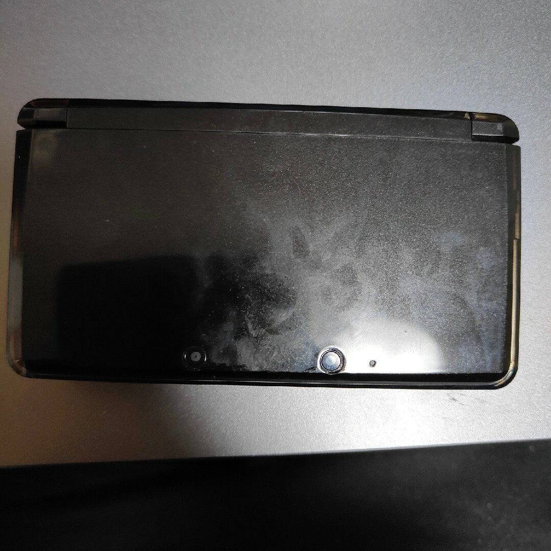 Nintendo 3DS  本体クリアブラック エンタメ/ホビーのゲームソフト/ゲーム機本体(携帯用ゲーム機本体)の商品写真