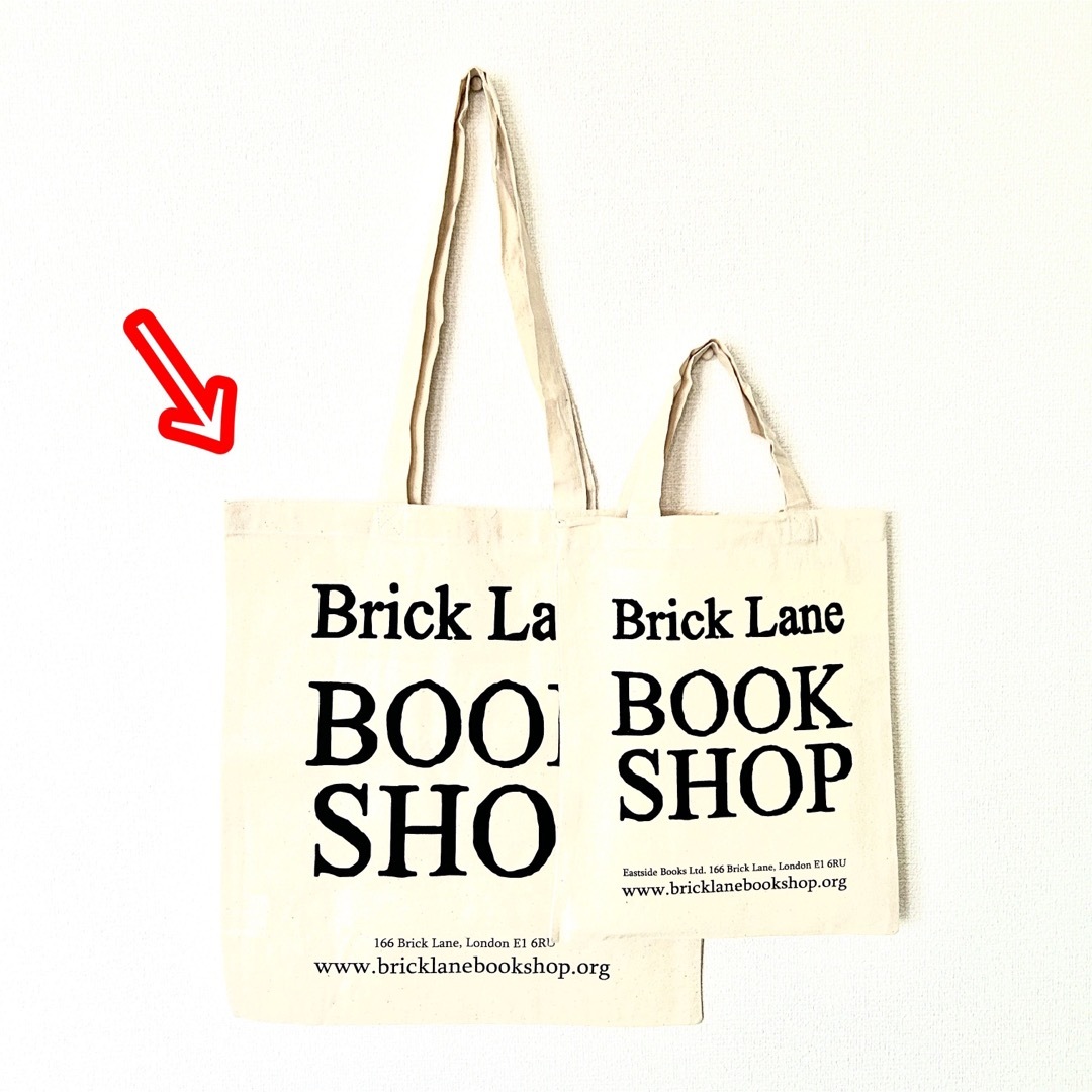 ★ロンドン発★ Brick Lane Bookshopブリックレーン エコバッグ レディースのバッグ(エコバッグ)の商品写真