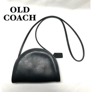 コーチ(COACH)の【美品】COACH オールドコーチ　ショルダーバッグ　ハーフムーンC4D9911(ショルダーバッグ)