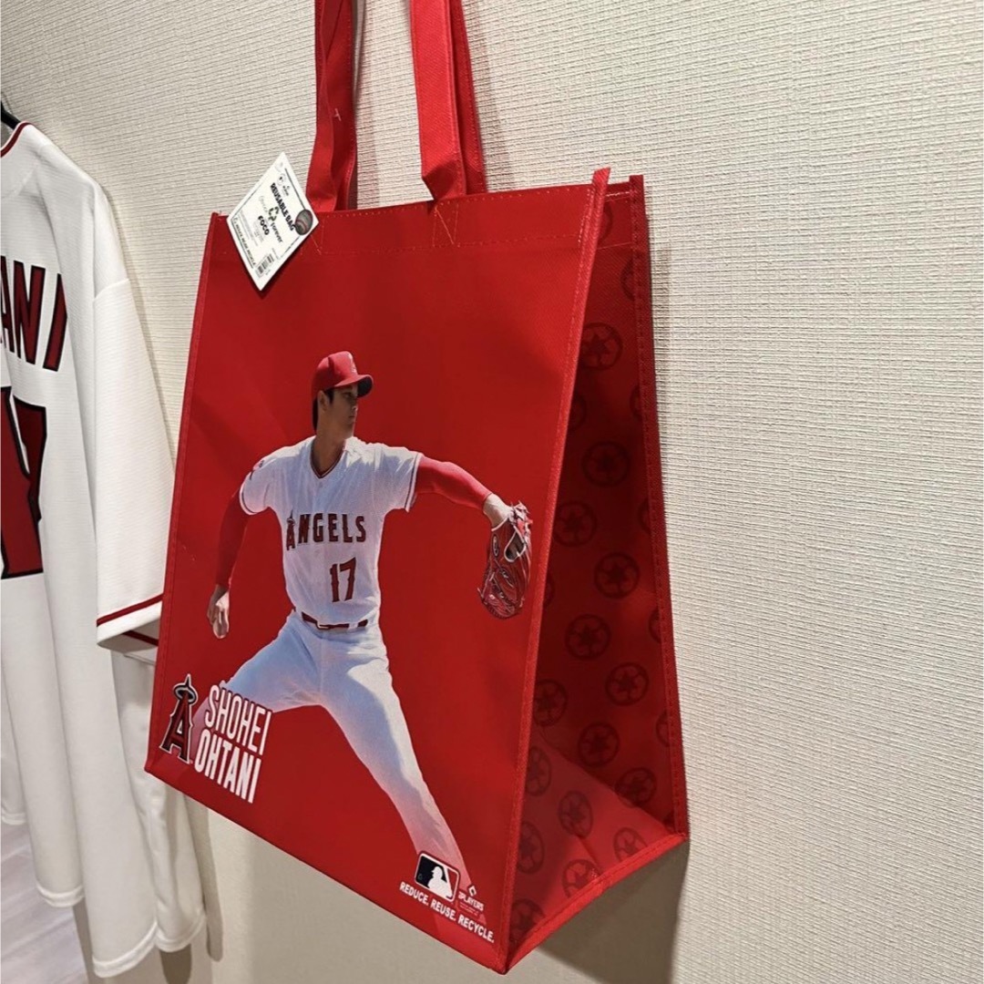 大谷翔平 エンゼルス エコバッグ トートバッグの通販 by ウィル 大谷翔平 エンゼルス エコバッグ トートバッグの通販 by ウィル