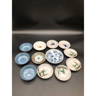 古伊万里 たち吉 小皿 まとめ売り　時代物　色絵　昭和レトロ(食器)