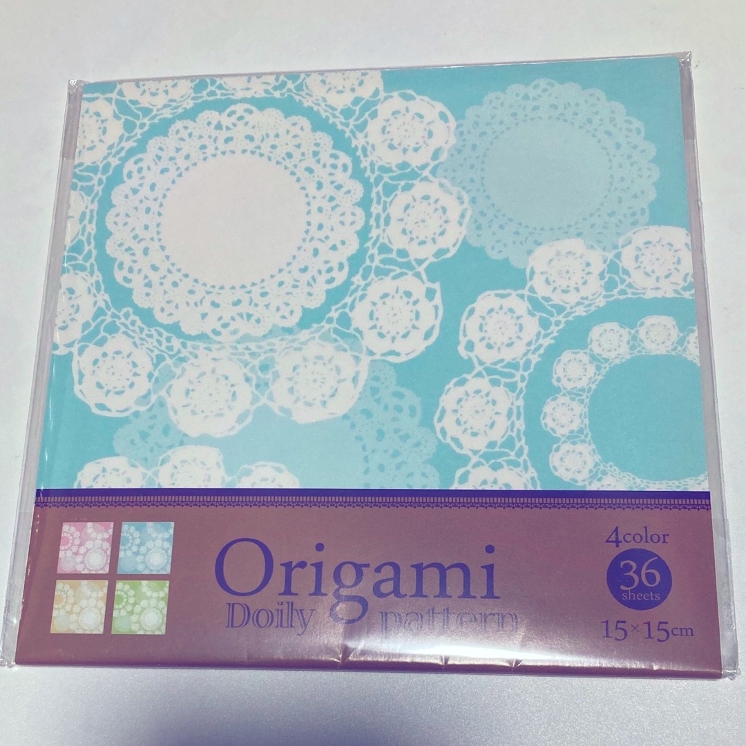 Origami Doily pattern 💕折り紙　ドイリーパターン インテリア/住まい/日用品の文房具(その他)の商品写真