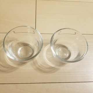 グラス　ガラス　分厚め　シンプル(食器)