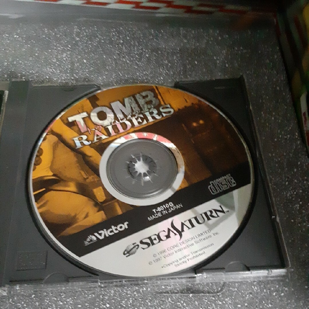 トゥームレイダース　SS SEGA SATURN セガサターン TOMB エンタメ/ホビーのゲームソフト/ゲーム機本体(家庭用ゲームソフト)の商品写真