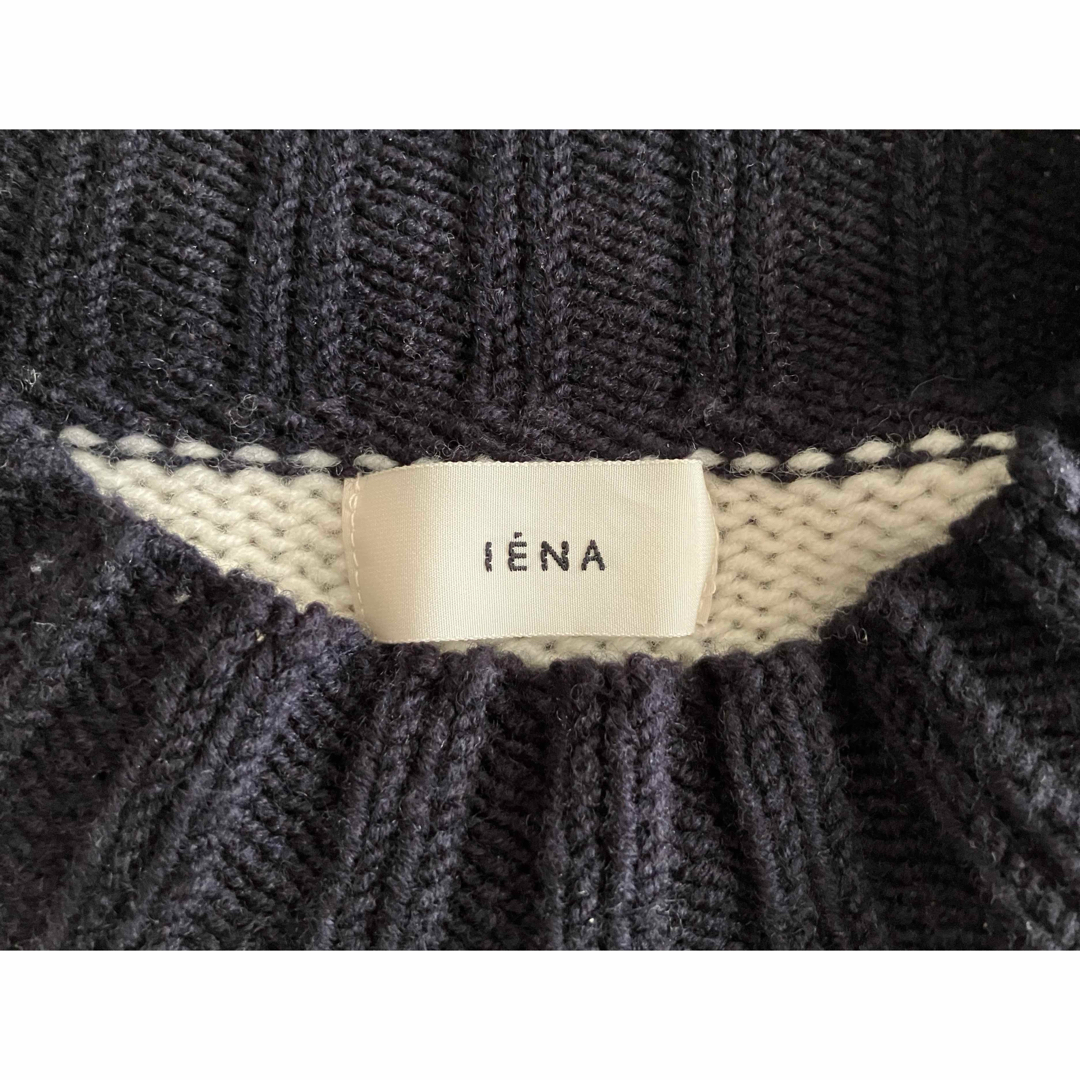 IENA(イエナ)のIENA ステッチボーダーニット レディースのトップス(ニット/セーター)の商品写真