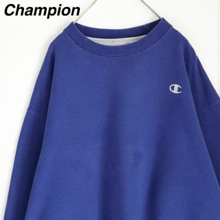 チャンピオン(Champion)の【3XLサイズ】チャンピオン／スウェット　刺繍ロゴ　USA規格　裏起毛　ECO(スウェット)