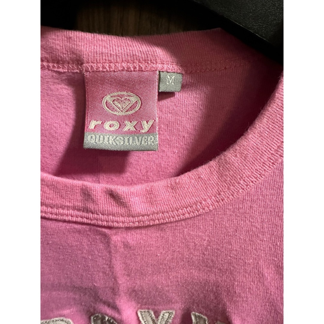 Roxy(ロキシー)のRoxy ロキシー　Tシャツ　M 中古　古着 レディースのトップス(Tシャツ(半袖/袖なし))の商品写真