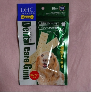 ディーエイチシー(DHC)のDHC 犬用おやつ デンタルケアガム(10本入)(犬)