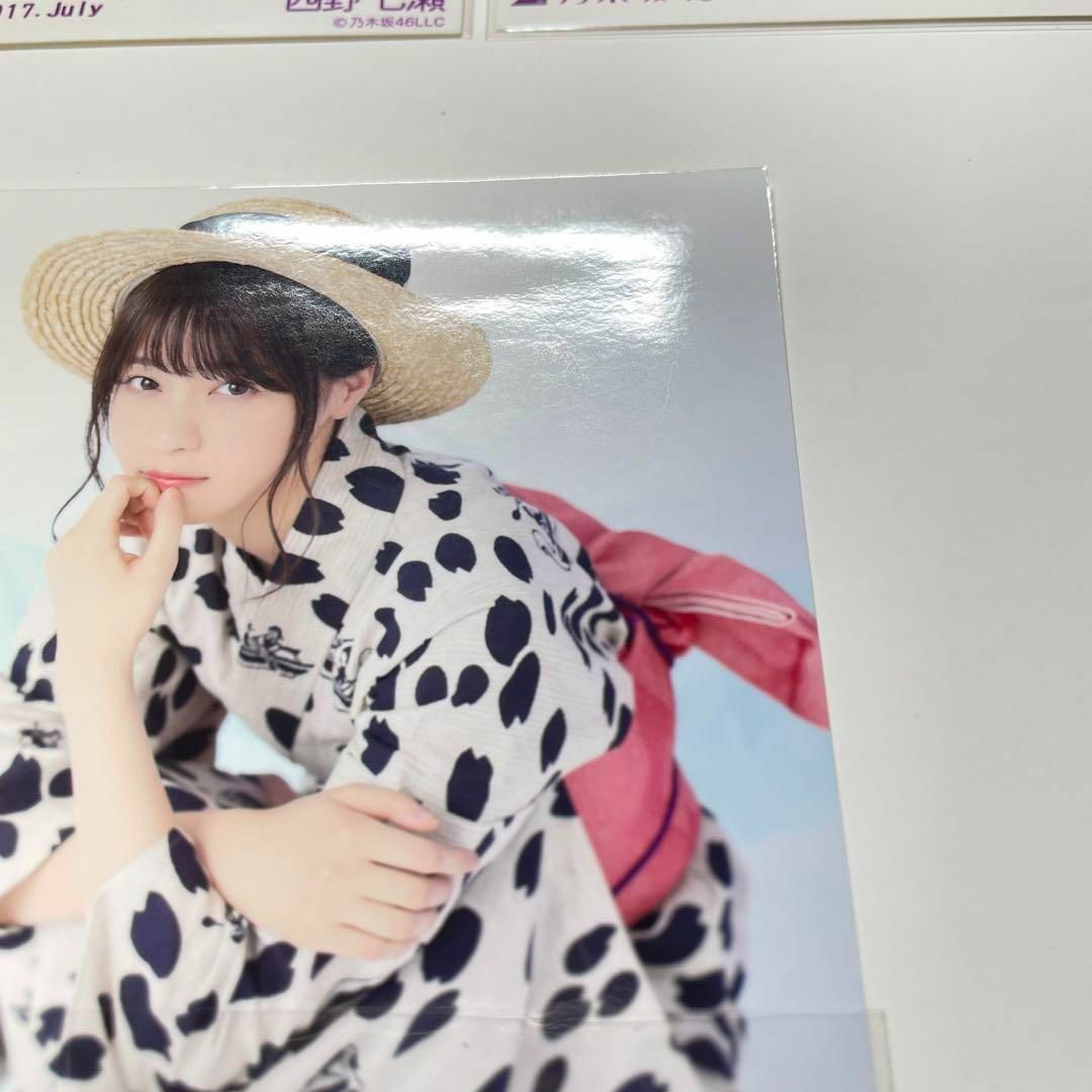 乃木坂46 西野七瀬 2017 July 浴衣 5種 コンプ 生写真 座り 壁の 乃木坂46 西野七瀬 2017 July 浴衣 5種 コンプ 生写真 座り 壁の