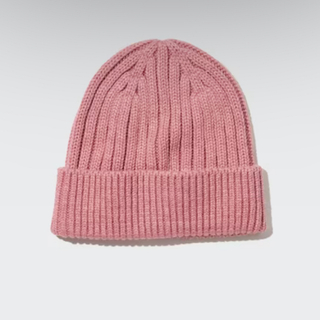 UNIQLO - UNIQLO ニット帽 ピンクの通販｜ラクマ