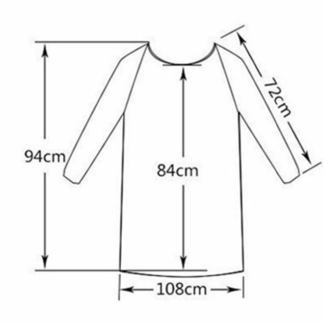 割烹着 料理 業務用 スモック 袖付き かっぽう着 ストライプ柄 保育士 インテリア/住まい/日用品の日用品/生活雑貨/旅行(日用品/生活雑貨)の商品写真