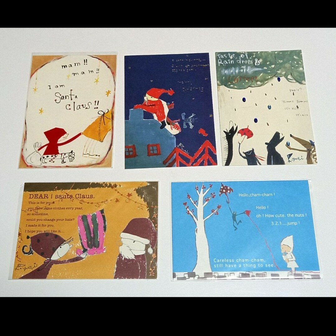 p.yuqi ポストカード 5枚セット エンタメ/ホビーのコレクション(使用済み切手/官製はがき)の商品写真