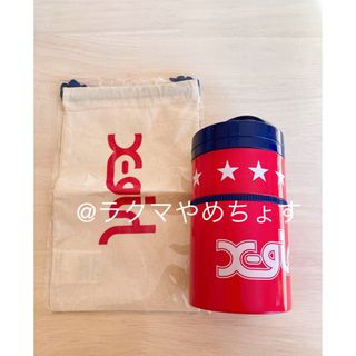 X-GIRL ランチ BOX スープジャー お弁当箱 保存袋付き ノベルティ