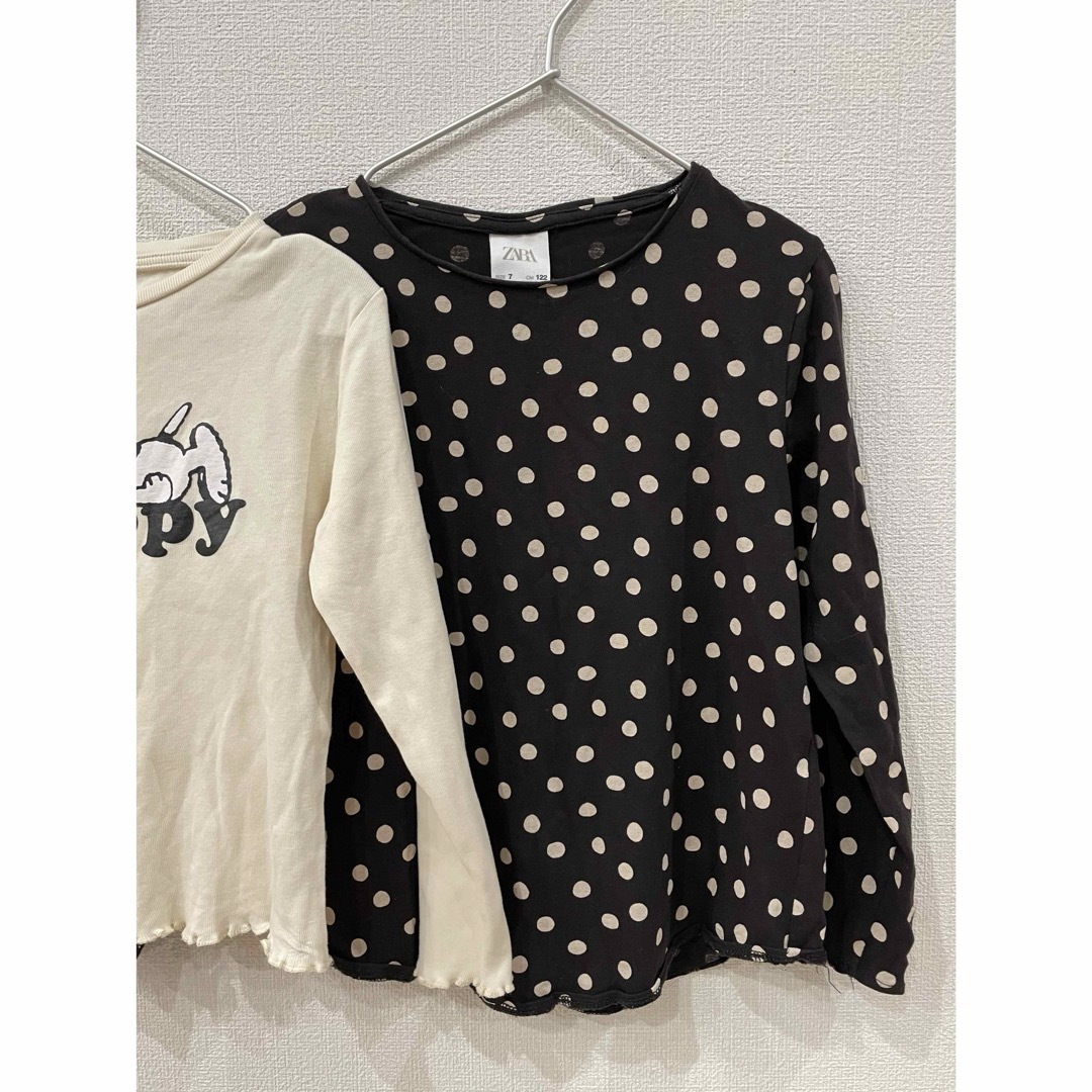 ZARA KIDS(ザラキッズ)の♡ZARA 長袖Ｔシャツ 2枚セット♡ キッズ/ベビー/マタニティのキッズ服男の子用(90cm~)(Tシャツ/カットソー)の商品写真