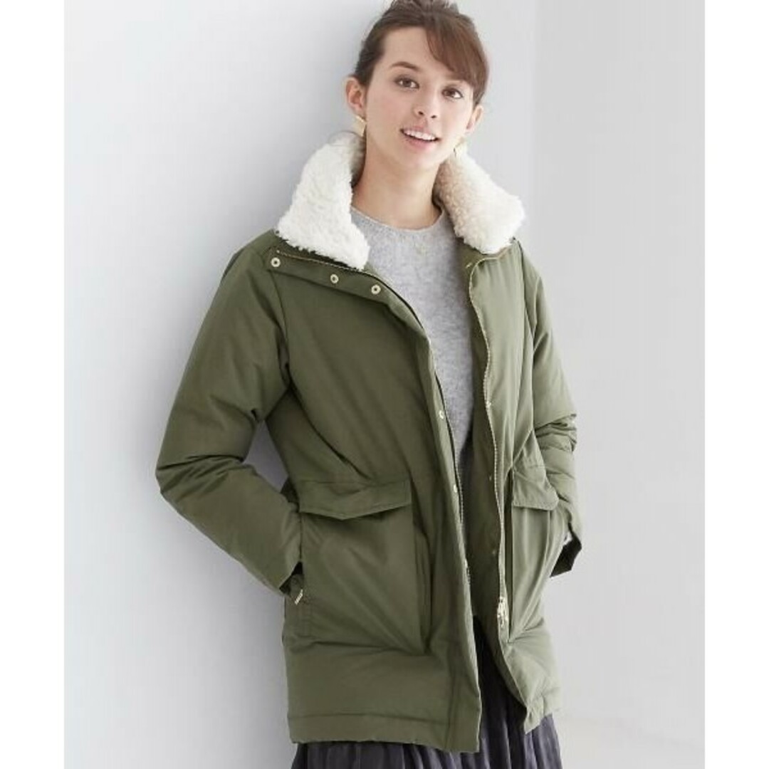 UNITED ARROWS green label relaxing(ユナイテッドアローズグリーンレーベルリラクシング)の【限定セール】グリーンレーベル リラクシング　シームレスダウンコート　36 レディースのジャケット/アウター(ダウンジャケット)の商品写真