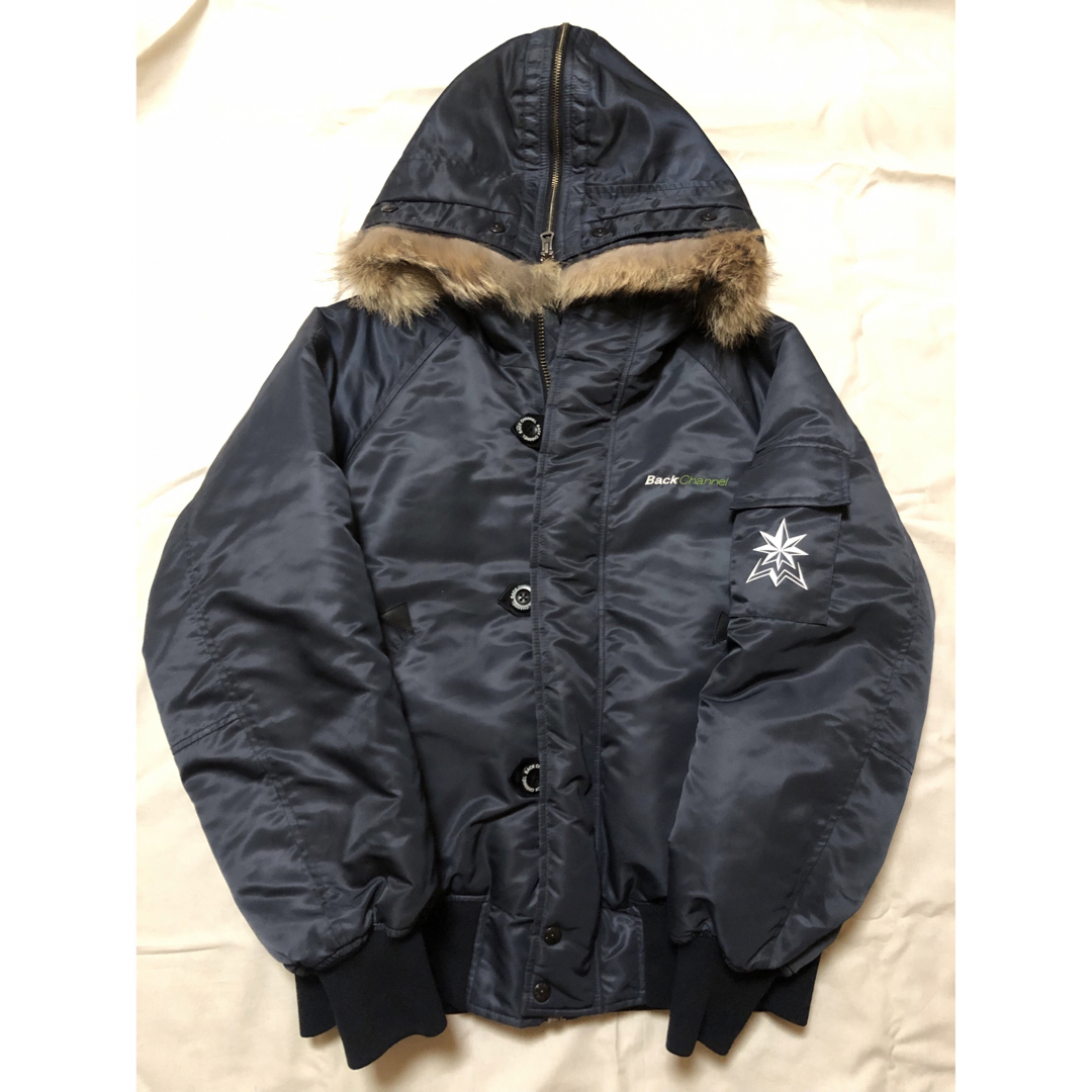 Back Channel(バックチャンネル)のBack Channel DM-11 JACKET ネイビー　超撥水加工 メンズのジャケット/アウター(ナイロンジャケット)の商品写真