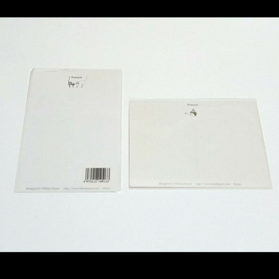 Shinzi Katoh　ポストカード2枚セット エンタメ/ホビーのコレクション(使用済み切手/官製はがき)の商品写真