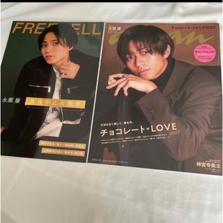 キングアンドプリンス(King & Prince)の•FREECELL vol.42 永瀬廉•神宮寺勇太　anan(アート/エンタメ/ホビー)