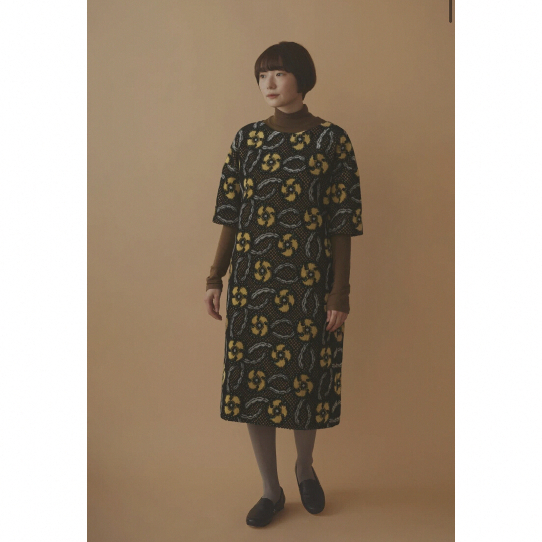 ミナペルホネン northern flower ワンピース 新品 ミナペルホネン northern flower ワンピース 新品