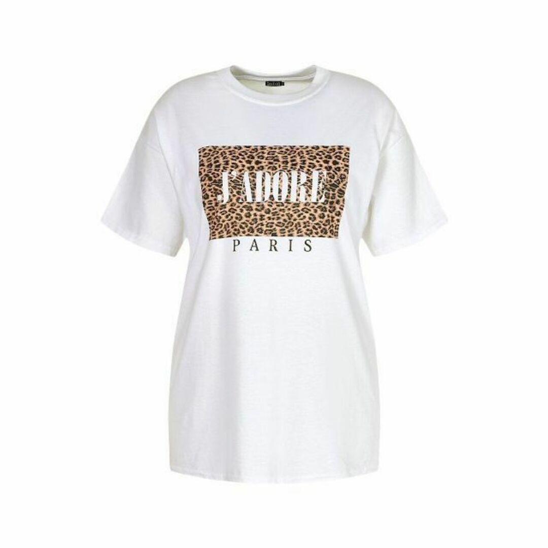 asos(エイソス)の【※訳あり価格】英国インポート♡boohoo レオパードプリントTシャツ レディースのトップス(Tシャツ(半袖/袖なし))の商品写真