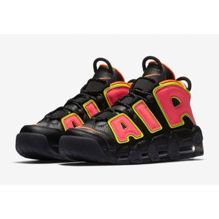 ナイキ(NIKE)のNIKE WMNS AIR MORE UPTEMPO "HOT PUNCH"(スニーカー)