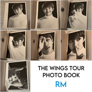 【RM ナムジュン】BTS THE WINGS TOUR PHOTO BOOK(アイドルグッズ)