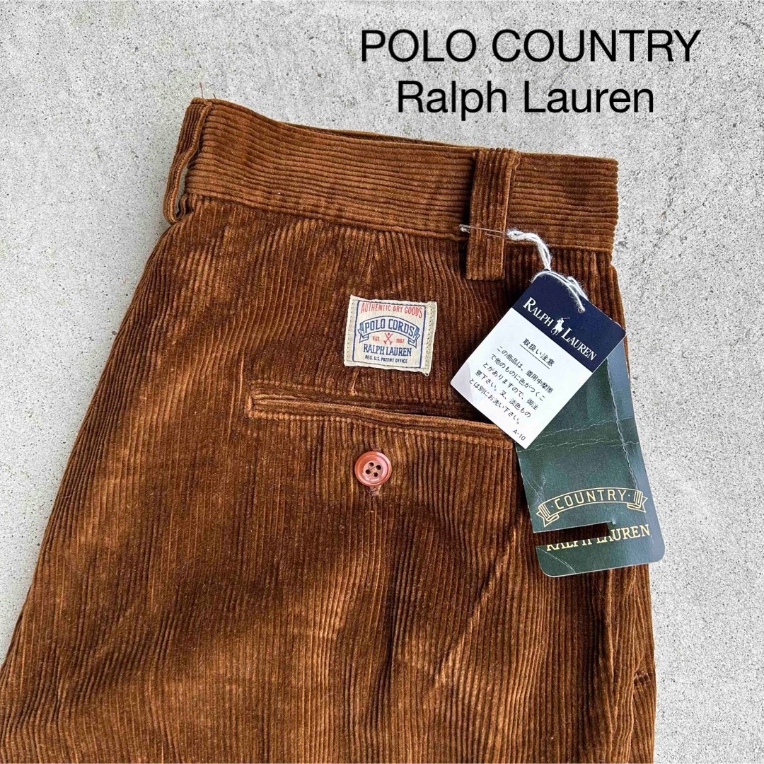 Ralph Lauren(ラルフローレン)の新品 90s Ralph Lauren POLO COUNTRY コーデュロイ レディースのパンツ(チノパン)の商品写真