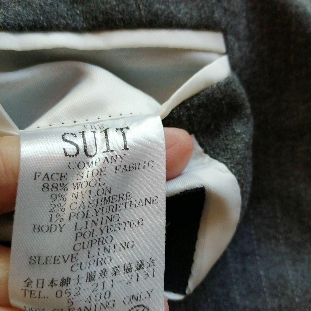 THE SUIT COMPANY(スーツカンパニー)のカシミヤ混 ウールテーラードジャケット アームパッチ メンズのジャケット/アウター(テーラードジャケット)の商品写真