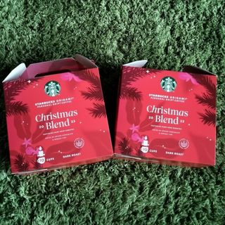 スターバックスコーヒー(Starbucks Coffee)のスタバ　オリガミ　クリスマスブレンド　ドリップ　【20袋】(コーヒー)