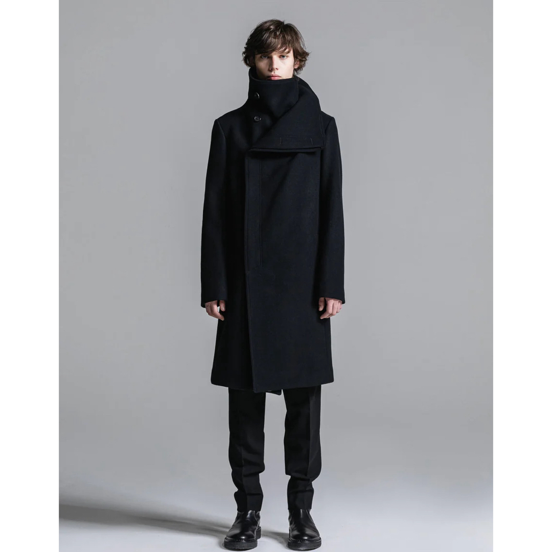 LITHIUM HOMME(リチウムオム)のLITHIUM HOMME HIGH-NECK WRAP COAT 46 メンズのジャケット/アウター(その他)の商品写真