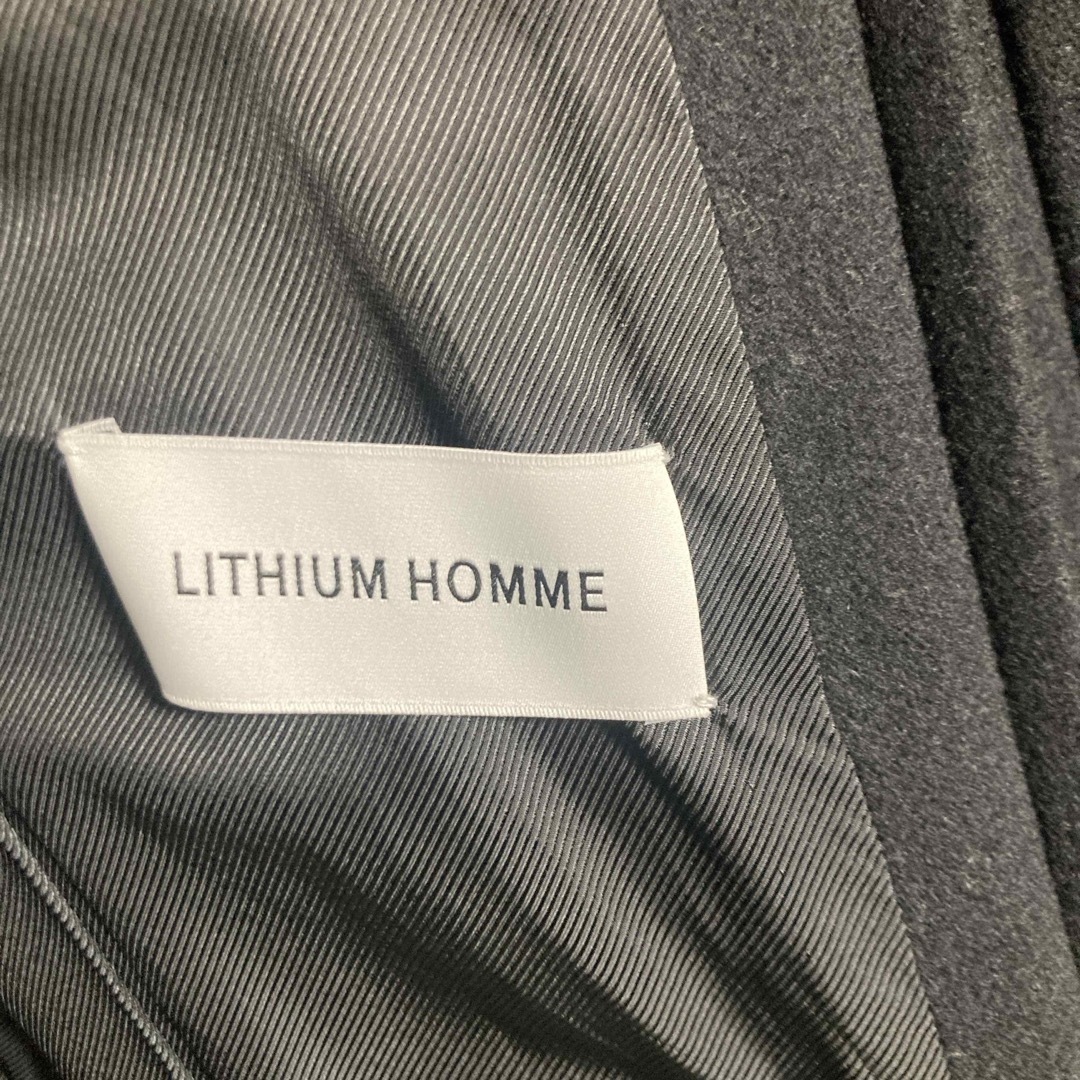 LITHIUM HOMME(リチウムオム)のLITHIUM HOMME HIGH-NECK WRAP COAT 46 メンズのジャケット/アウター(その他)の商品写真