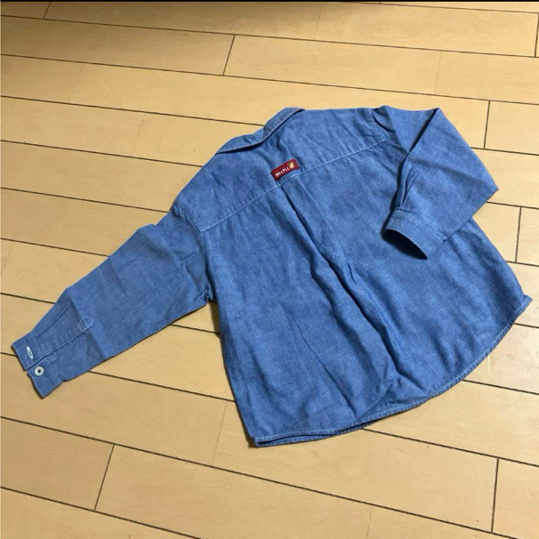 familiar(ファミリア)のファミリア　長袖シャツ　100 キッズ/ベビー/マタニティのキッズ服男の子用(90cm~)(ブラウス)の商品写真