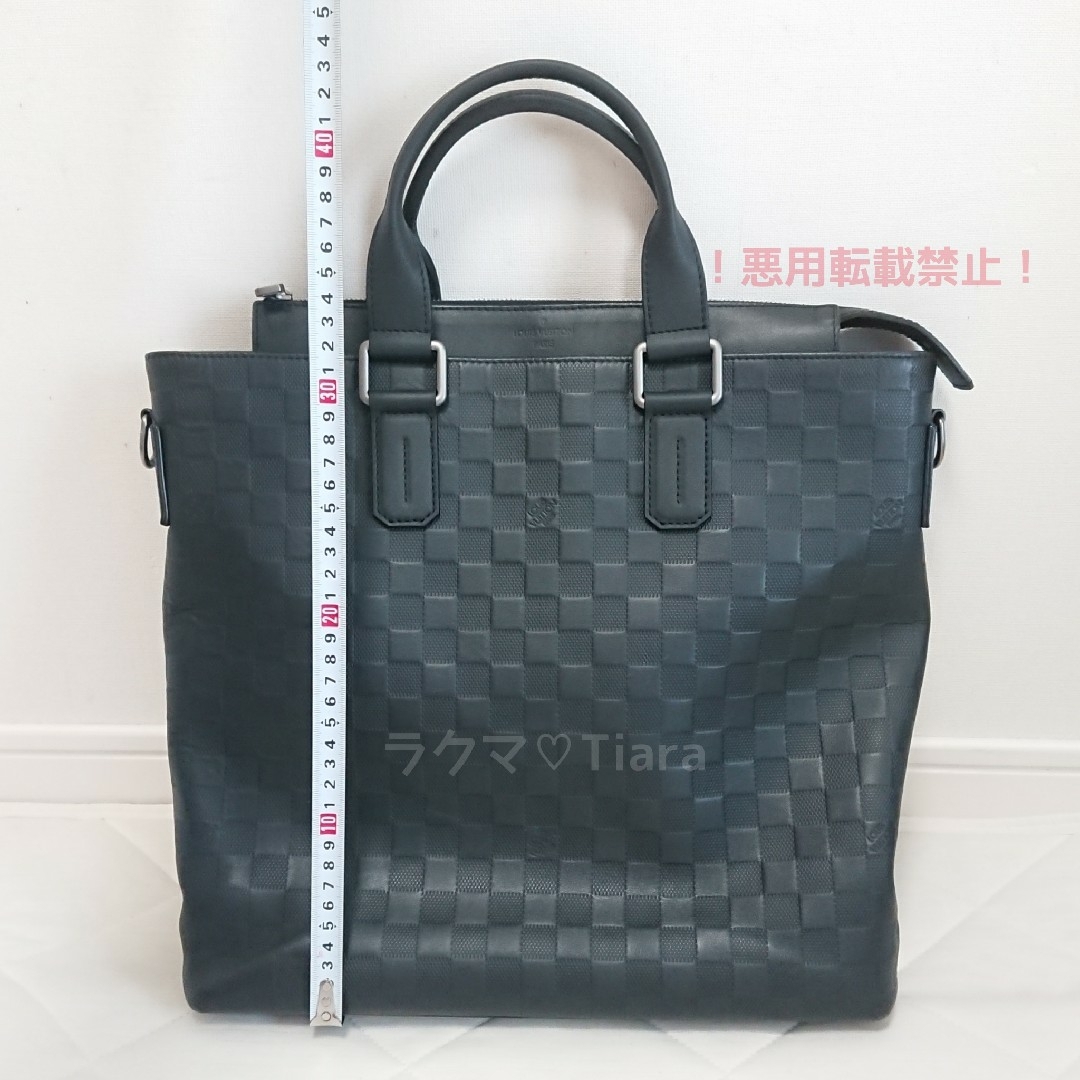 LOUIS VUITTON(ルイヴィトン)のヴィトン アンフィニ オニキス N41561 ハンド ビジネス バッグ ブラック メンズのバッグ(ビジネスバッグ)の商品写真