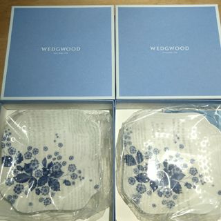 ウェッジウッド(WEDGWOOD)のウエッジウッド　ストロベリー ブルーム インディゴ スモールプレート(食器)