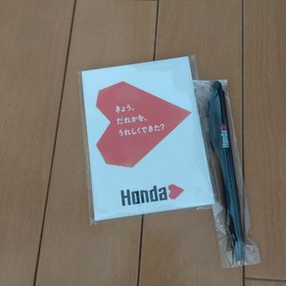 HONDAハート　ボールペン　メモ帳(アイドルグッズ)