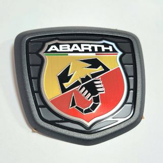 アバルト【純正】500 595 695 リアエンブレム グレー ABARTH新品(車種別パーツ)