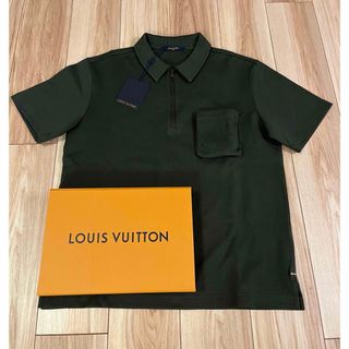 ルイヴィトン(LOUIS VUITTON)の◎新品★定価14万★ルイヴィトン★3D 立体 モノグラム ポケットポロシャツ M(Tシャツ/カットソー(半袖/袖なし))