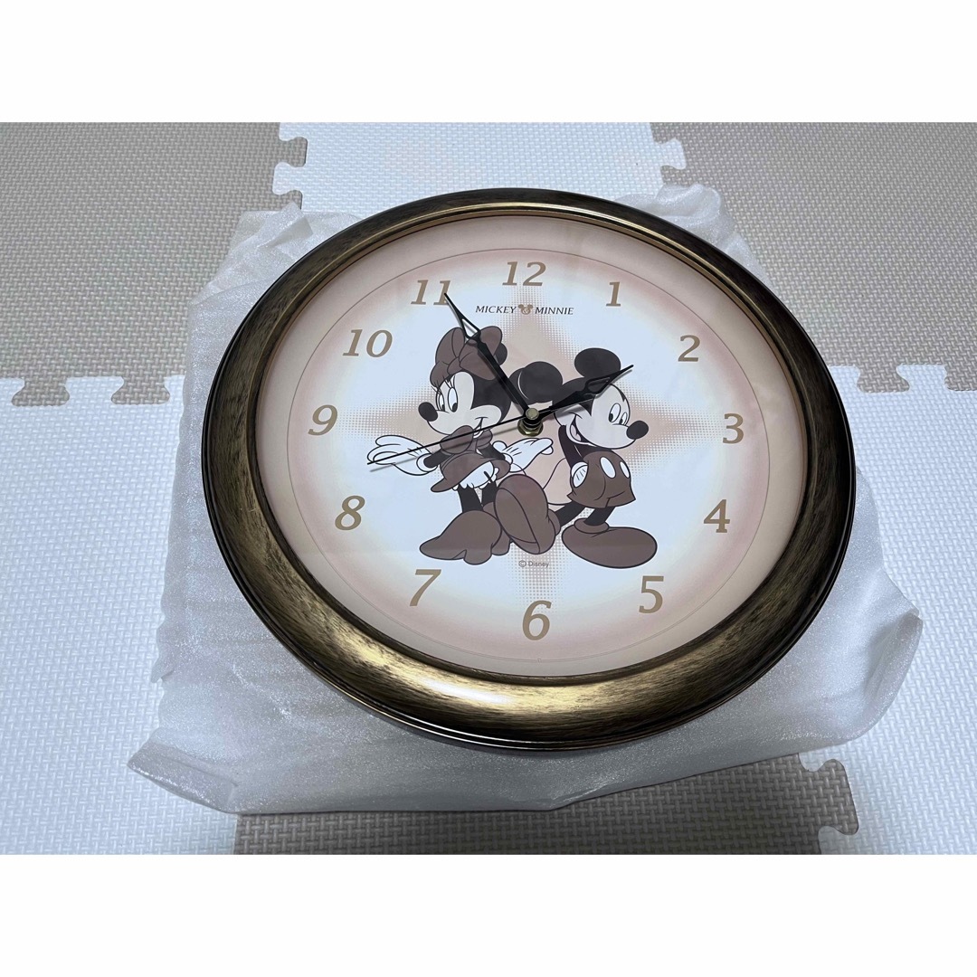 Disney(ディズニー)のミッキー＆ミニー　壁掛け時計 インテリア/住まい/日用品のインテリア小物(掛時計/柱時計)の商品写真