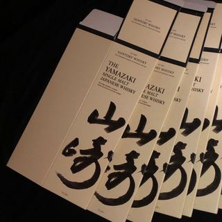 サントリー(サントリー)の【中古品】SUNTORY 山崎 NV用 カートン 空箱 化粧箱 5枚(ウイスキー)