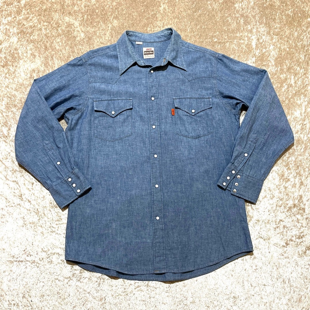 Levi's(リーバイス)の90’s Levi’s Western Wear シャンブレー ウエスタン メンズのトップス(シャツ)の商品写真