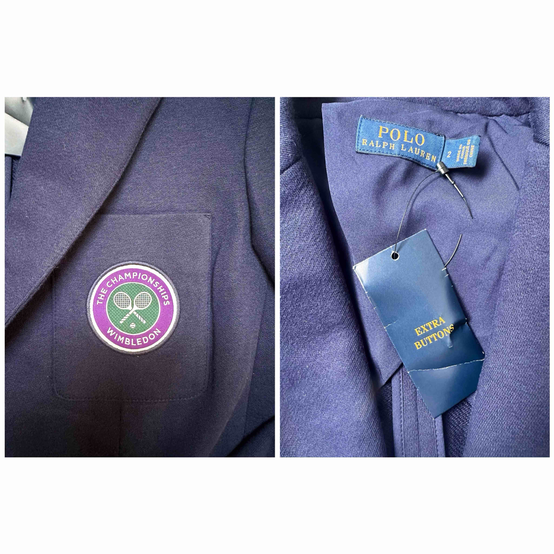 POLO RALPH LAUREN(ポロラルフローレン)のPoloRalphLauren × Wimbledon テーラードジャケット M レディースのジャケット/アウター(テーラードジャケット)の商品写真