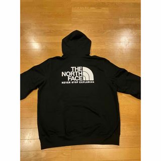 【直営店限定】ノースフェイス BIG HOODIE L  グレー 美品