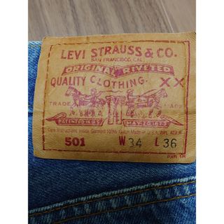 Levi's - 89Sメキシコ製 リーバイス501 ブラックデニム ジーンズW35