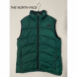 ノースフェイス(THE NORTH FACE) グリーン ダウンベスト(メンズ)の通販