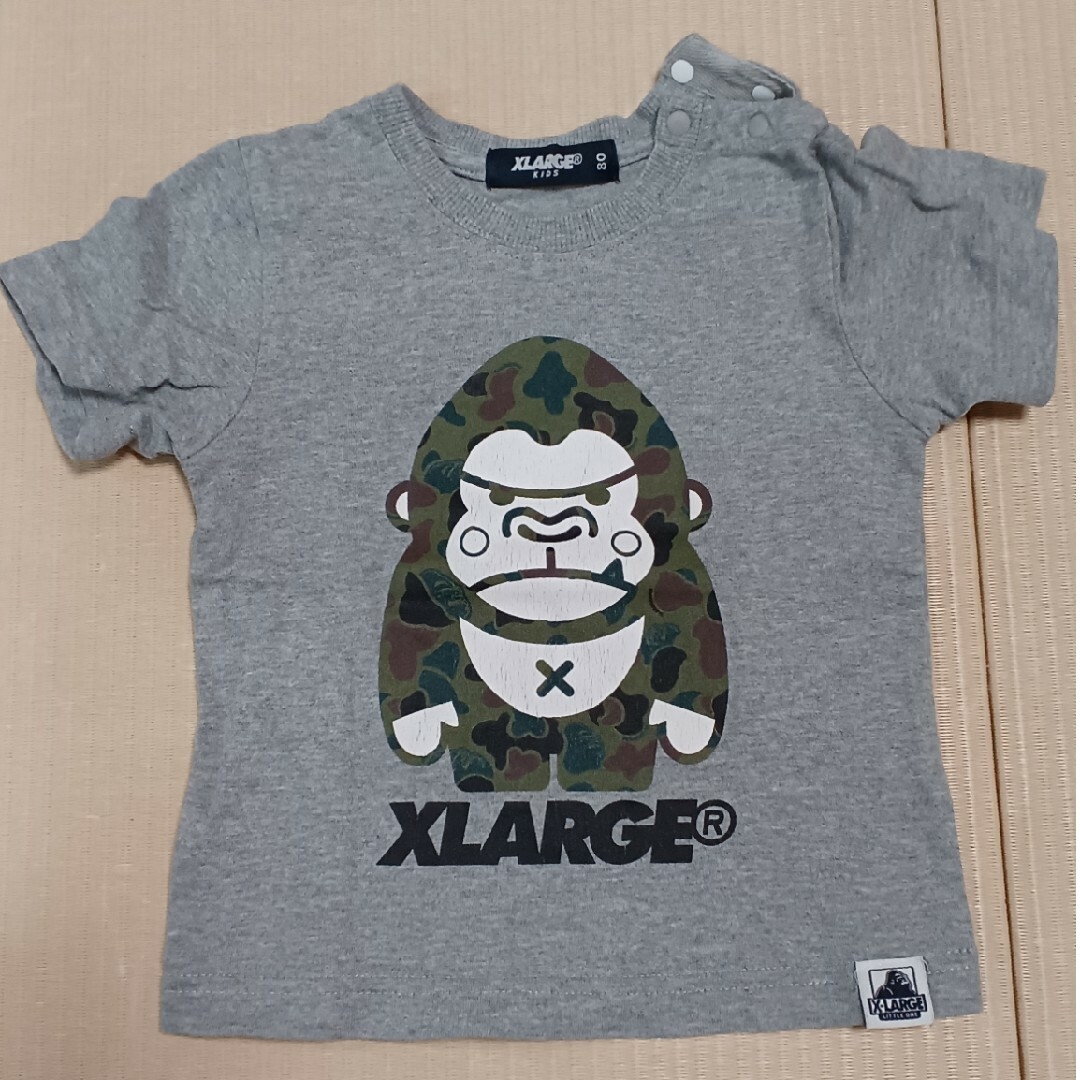 XLARGE KIDS(エクストララージキッズ)のXLARGE KIDS　Tシャツ　80cm　6枚セット キッズ/ベビー/マタニティのベビー服(~85cm)(Ｔシャツ)の商品写真