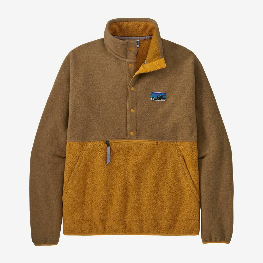 patagonia(パタゴニア)のパタゴニア ナチュラル ブレンド スナップT プルオーバー 50周年 Lサイズ メンズのジャケット/アウター(マウンテンパーカー)の商品写真