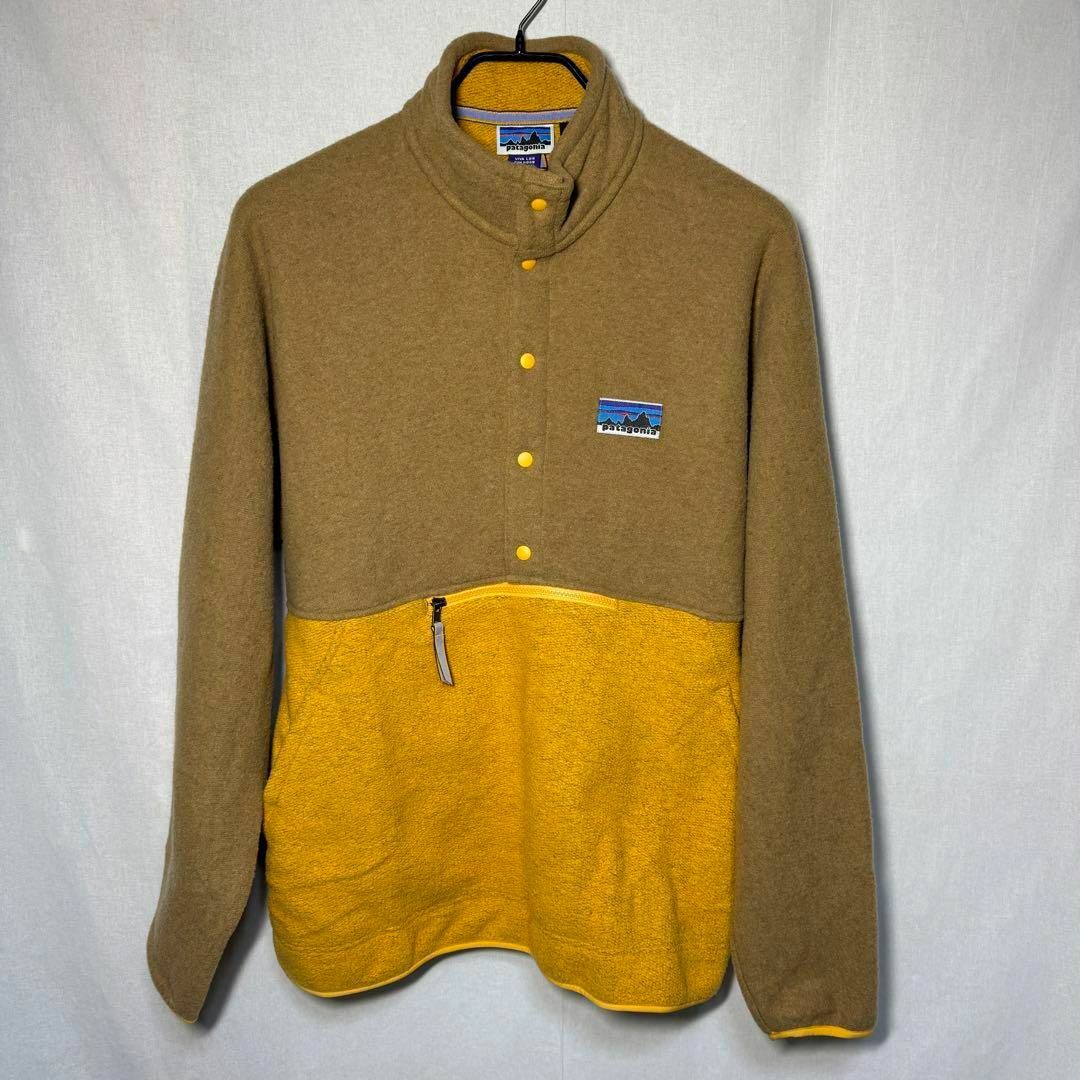 patagonia(パタゴニア)のパタゴニア ナチュラル ブレンド スナップT プルオーバー 50周年 Lサイズ メンズのジャケット/アウター(マウンテンパーカー)の商品写真