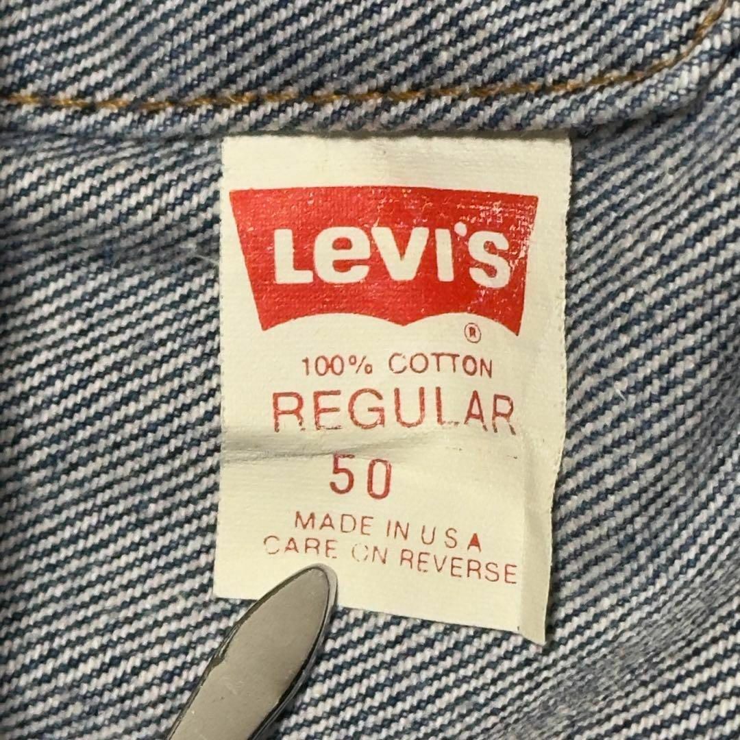 Levi's(リーバイス)のLEVI’S 70506-0216 50 大きいサイズ デニムジャケット メンズのジャケット/アウター(Gジャン/デニムジャケット)の商品写真