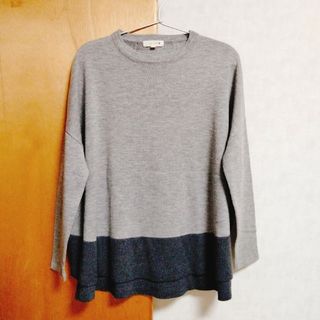 エニィファム(anyFAM)の最終値下げ❗美品　匿名配送　anyFAM トップス　ニット　フリーサイズ(ニット/セーター)